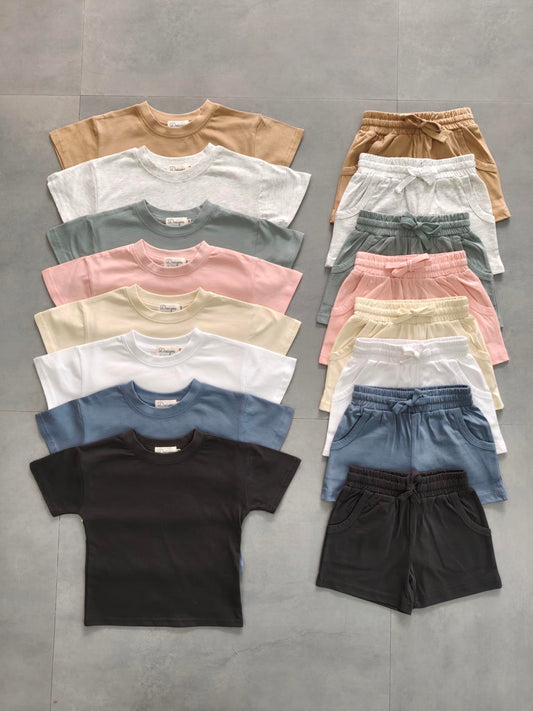 Wholesale PRE-ORDER – 100% Organic Cotton Kids Two-Piece Set