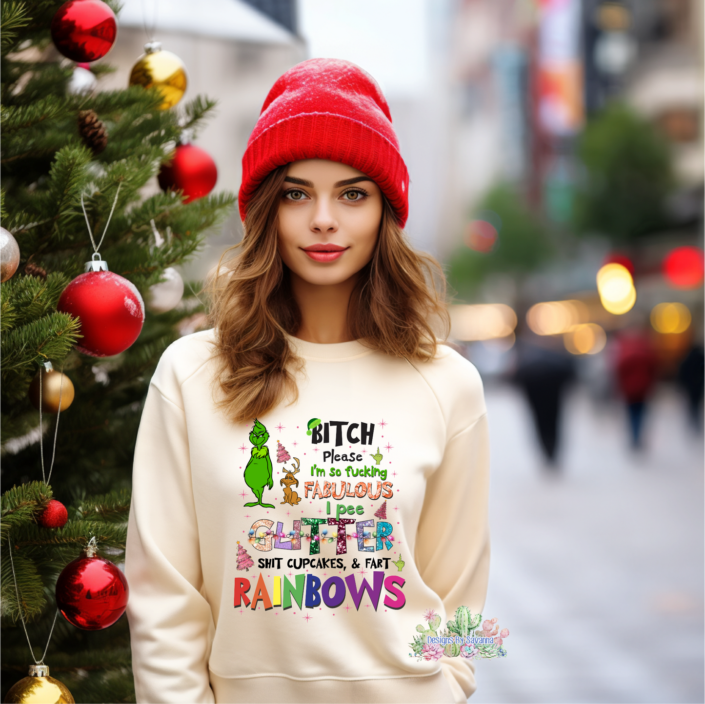 Grinch Fabulous DTF Transfer