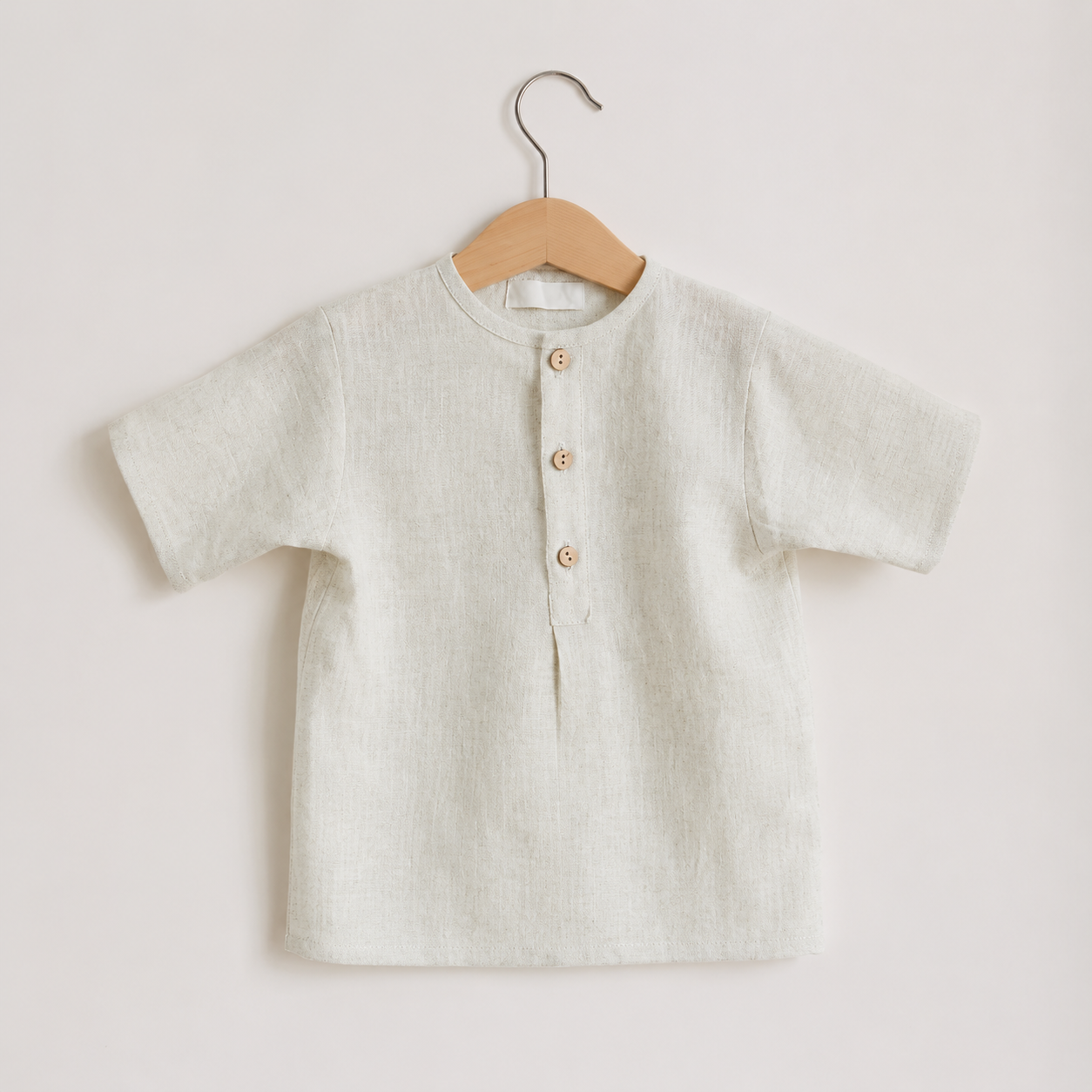 Wholesale Pre-Order-Linen Cotton Blend Button Shirt