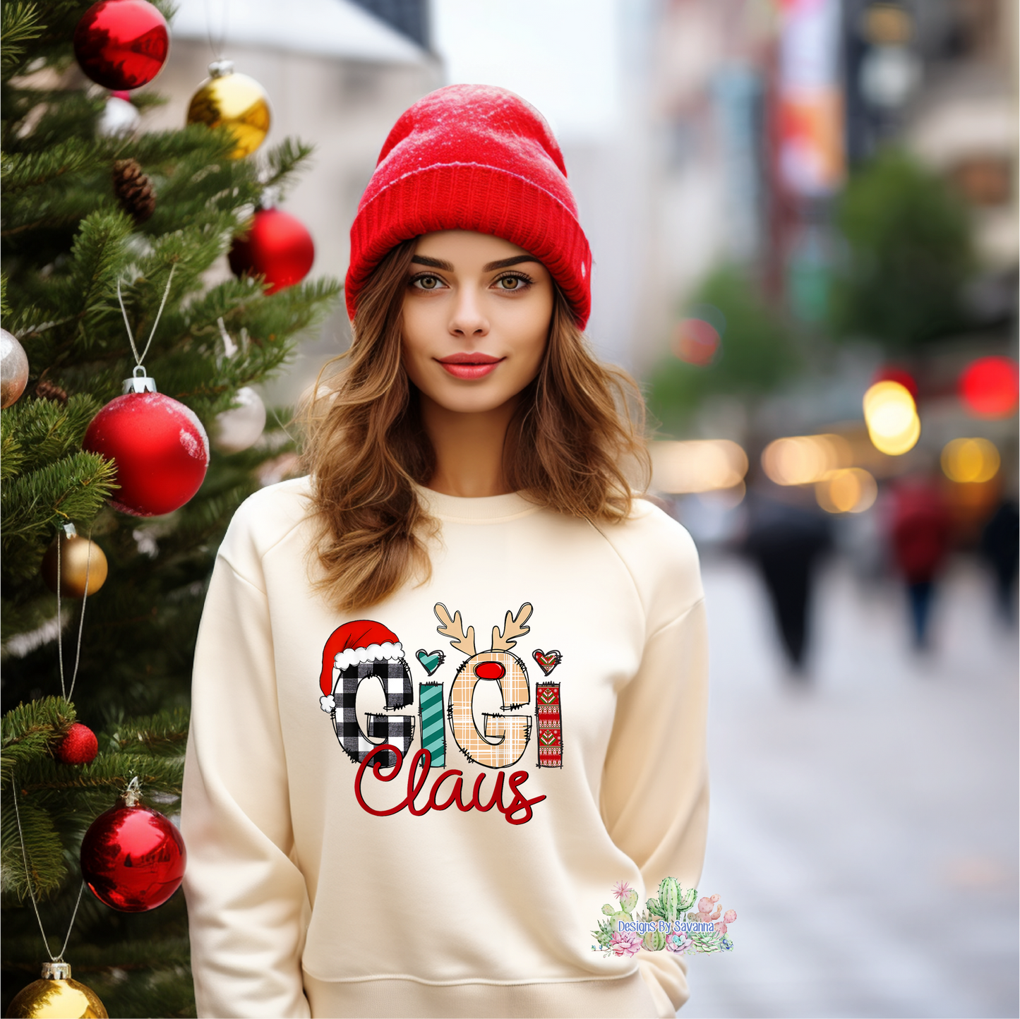 GiGi claus DTF Transfer