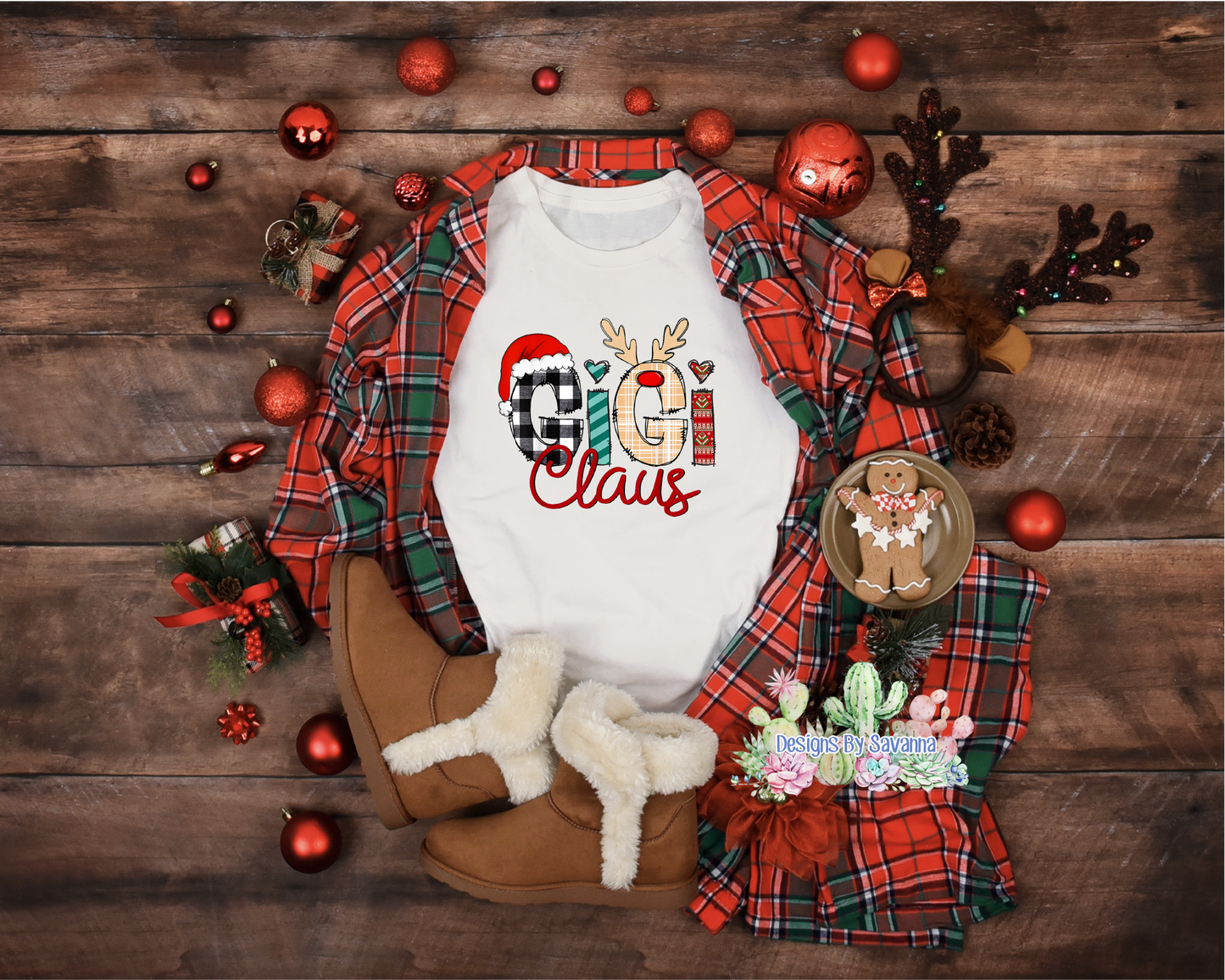 GiGi claus DTF Transfer