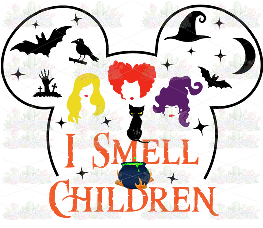Hocus Pocus "I Smell Children" DTF Transfer