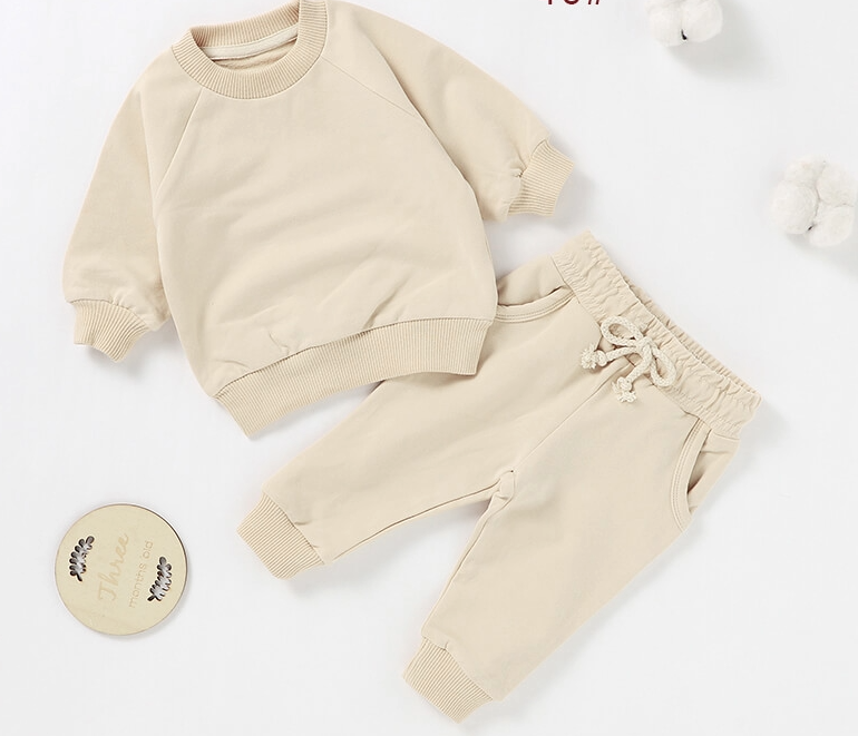 Wholesale Pre-Order | Organic Cotton Sweatshirt and Pants Set