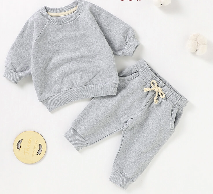 Wholesale Pre-Order | Organic Cotton Sweatshirt and Pants Set