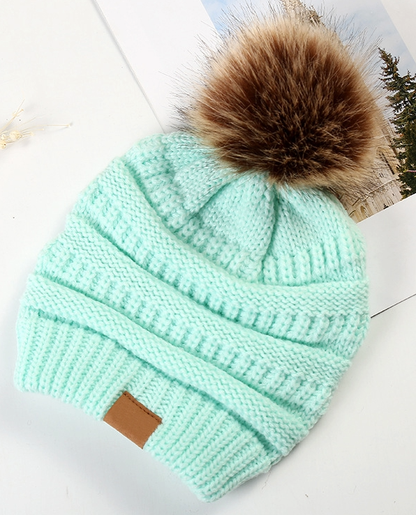 ❄️ Adult Fur Pom Beanies – Christmas in July Wholesale Pre-Order ❄️