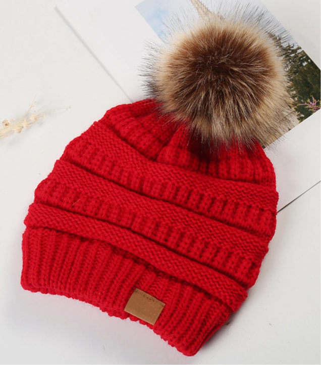 ❄️ Adult Fur Pom Beanies – Christmas in July Wholesale Pre-Order ❄️