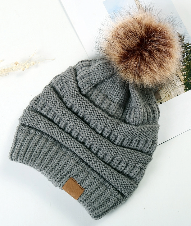 ❄️ Adult Fur Pom Beanies – Christmas in July Wholesale Pre-Order ❄️