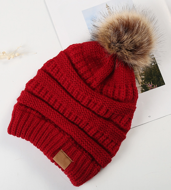 ❄️ Adult Fur Pom Beanies – Christmas in July Wholesale Pre-Order ❄️