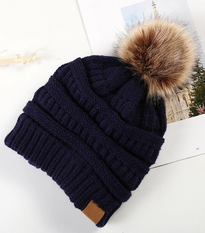 ❄️ Adult Fur Pom Beanies – Christmas in July Wholesale Pre-Order ❄️