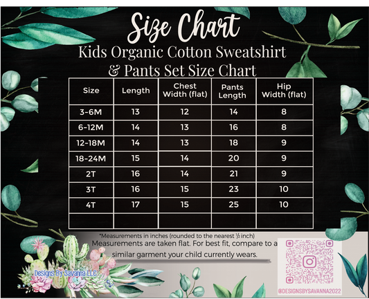 Wholesale Pre-Order | Organic Cotton Sweatshirt & Pants Set