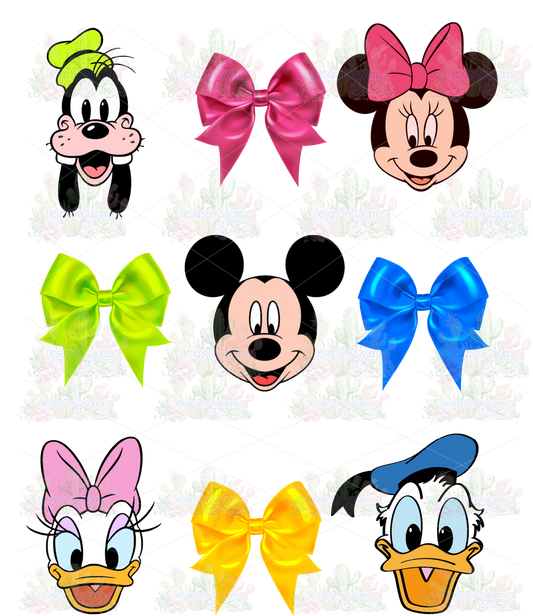 Mickey and Crew DTF Transfer