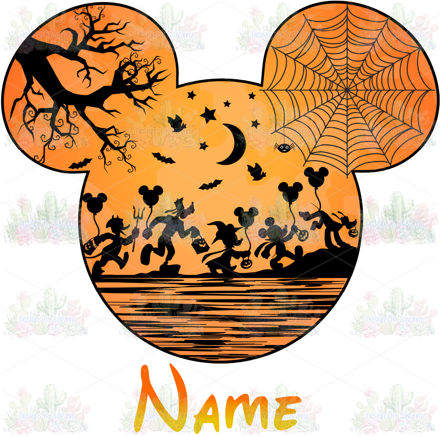 Halloween Night Excursion DTF Transfer