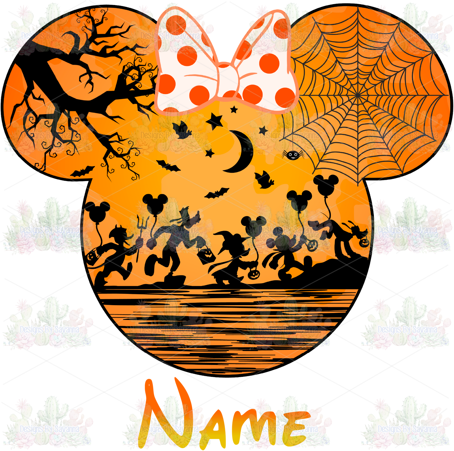 Halloween Night Excursion DTF Transfer