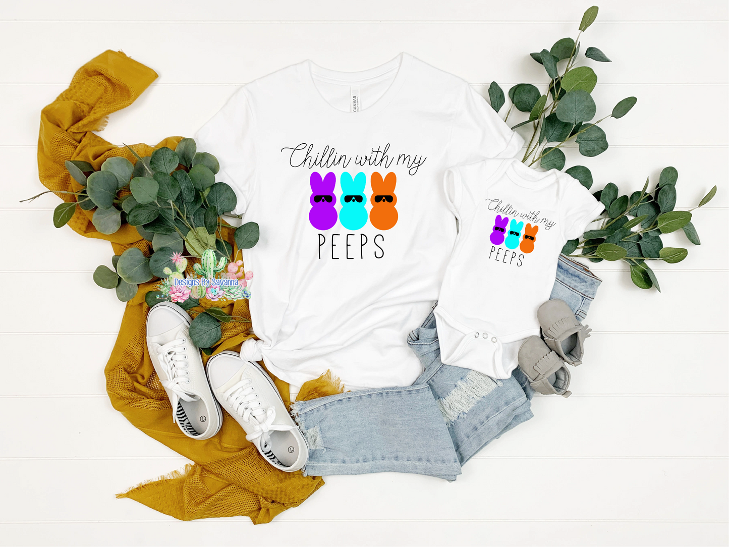 Chillin with my Peeps DTF Transfer