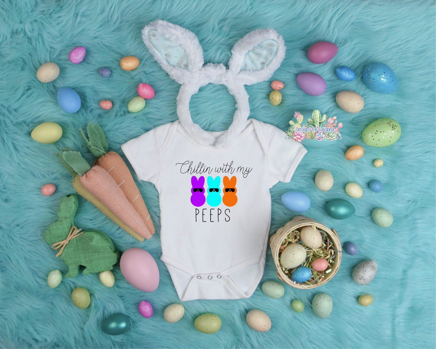 Chillin with my Peeps DTF Transfer