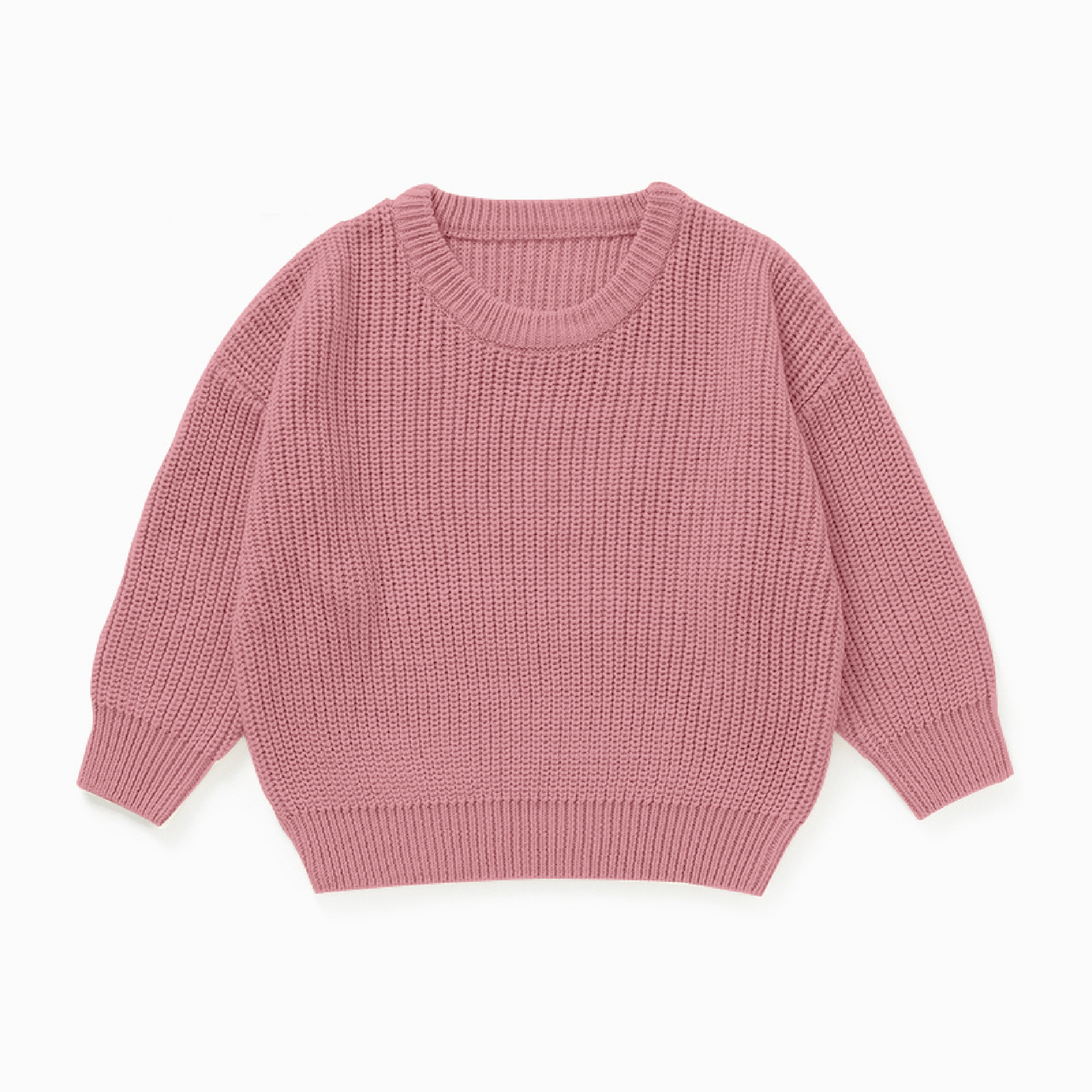 Wholesale Pre-Order-Kids Organic Cotton Knit Sweater