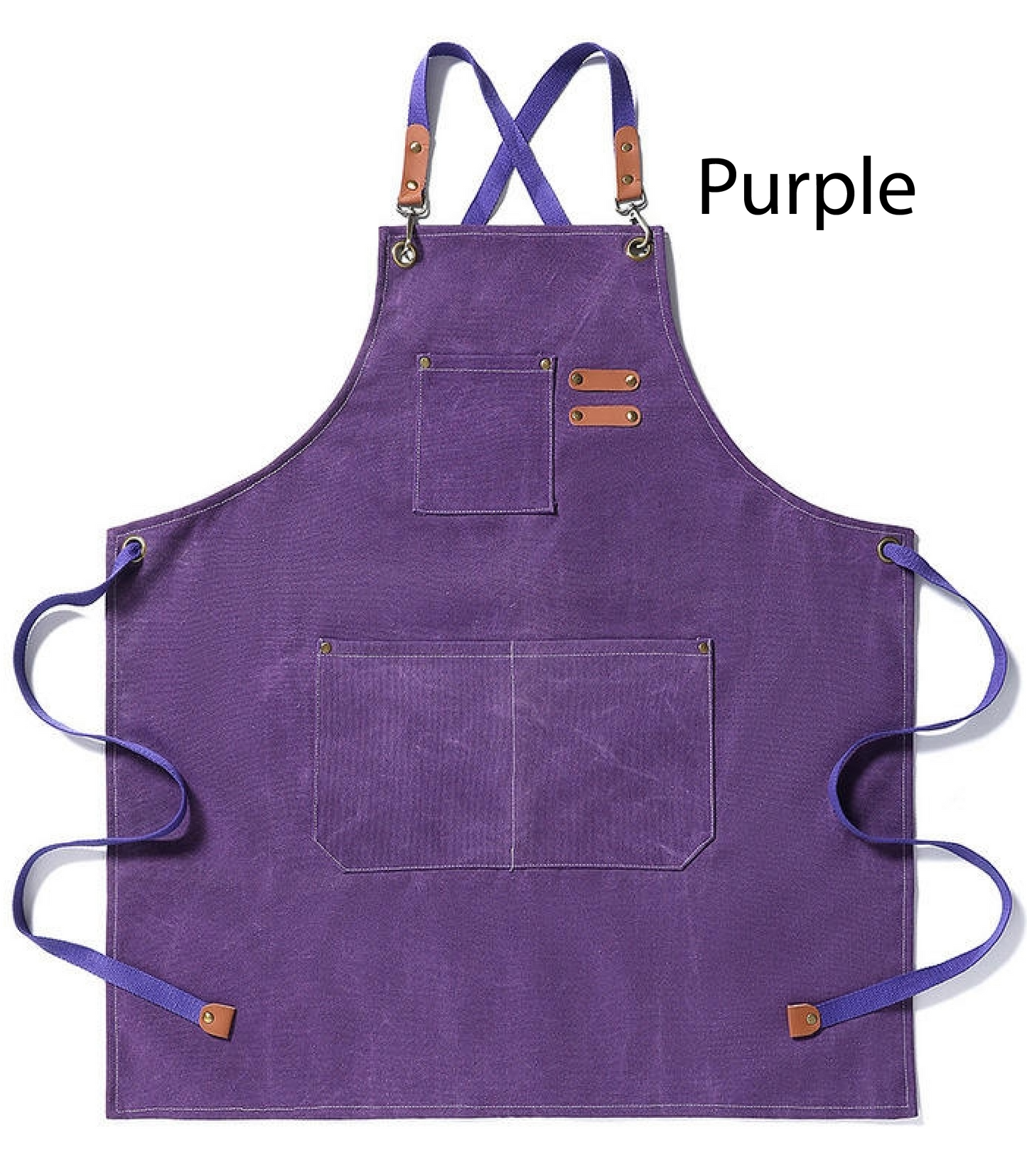 Custom Embroidered Canvas Apron – Adult & Kids Personalized Aprons