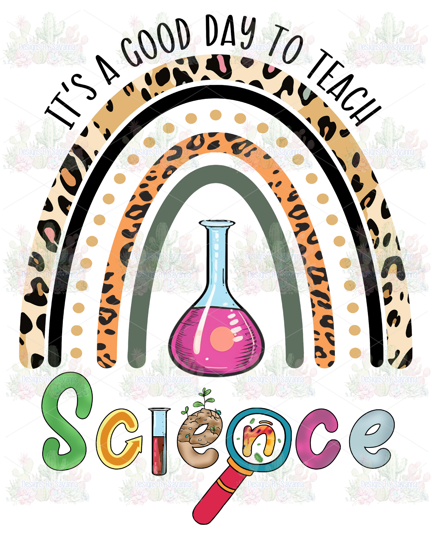 Science Teacher DTF Transfer