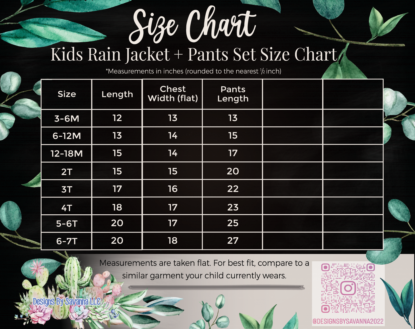 ☔💕Wholesale Pre-Order: Kids Rain Jacket