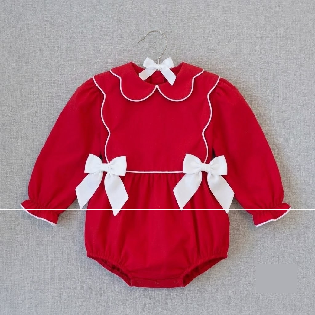 Wholesale Pre-Order | Classic Christmas Collection | Girls Dress • Girls Romper • Boys Peter Pan Shirt