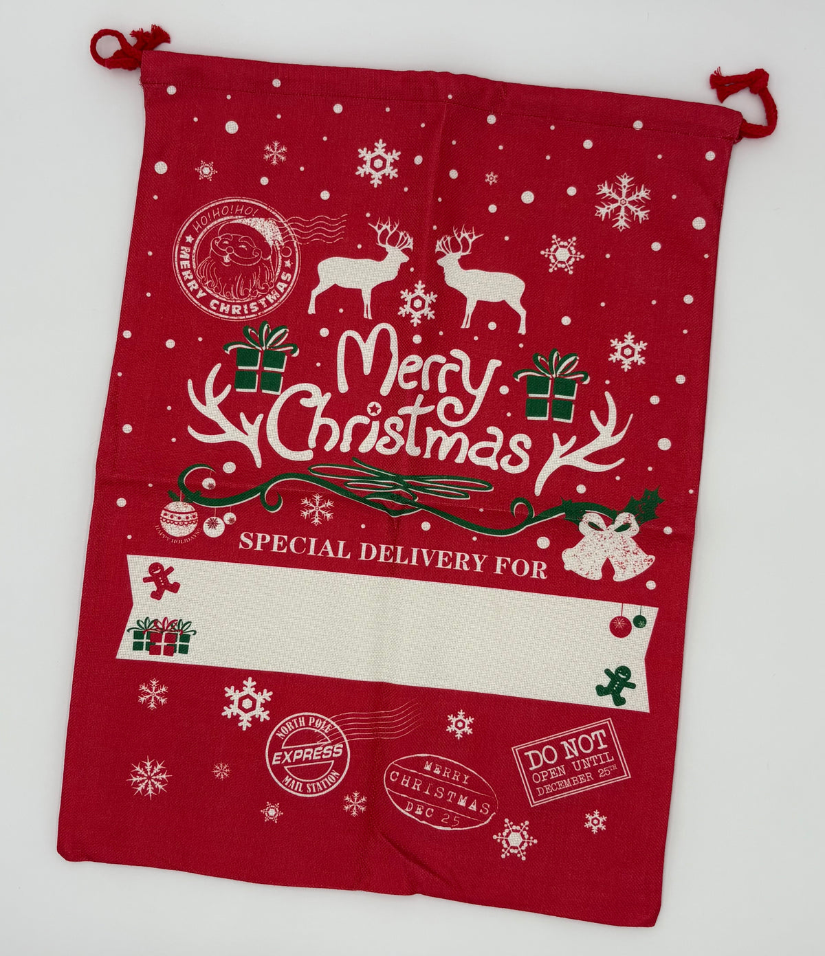 Personalized Santa Sacks