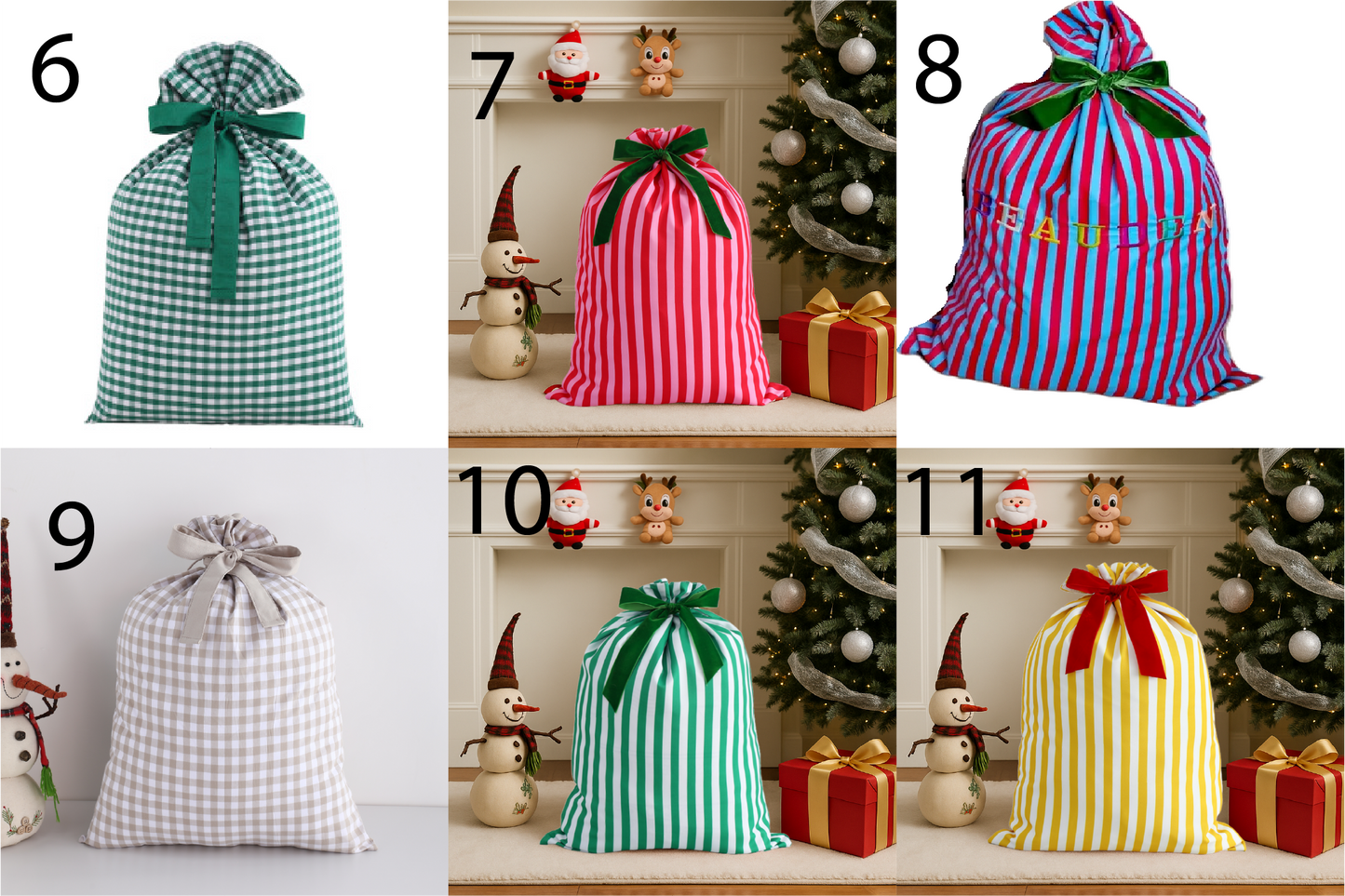 🎄 Christmas in July Wholesale Pre-Order – Santa Sacks 🎄