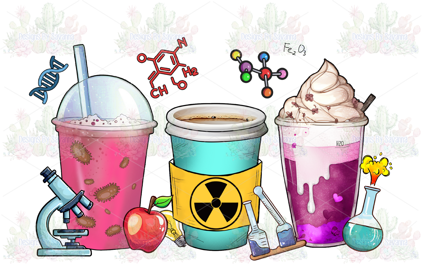 Poisonous Scientific Drinks DTF Transfer