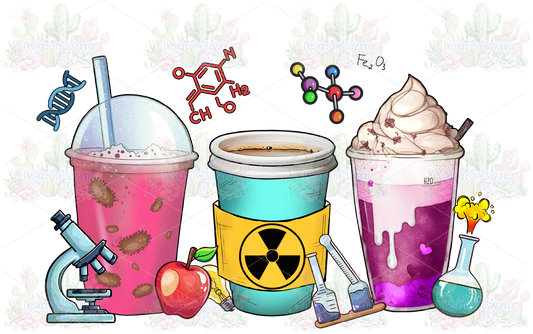 Poisonous Scientific Drinks DTF Transfer