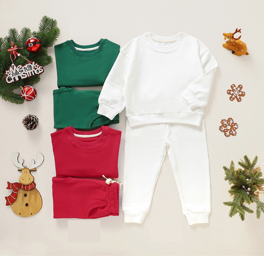 Wholesale Pre-Order | Organic Cotton Sweatshirt & Pants Set