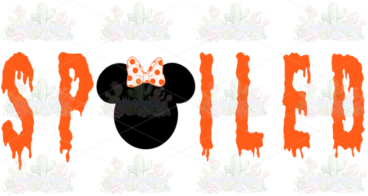 Spoiled Spooky Vacation DTF Transfer