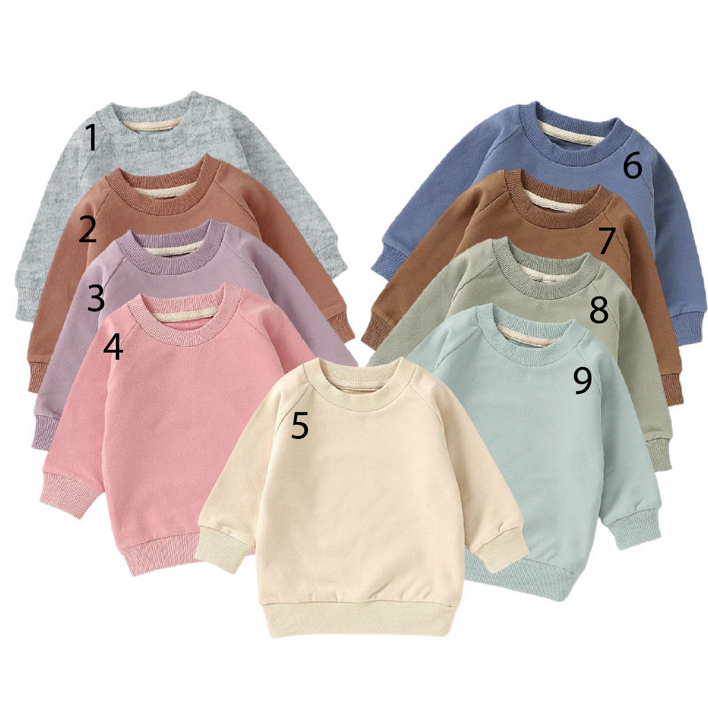Wholesale Pre-Order | Organic Cotton Sweatshirts