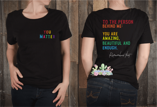 You Matter Empowerment front and back logo