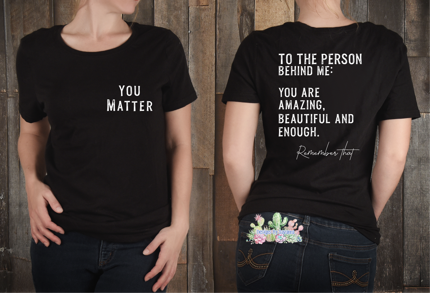 You Matter Empowerment front and back logo